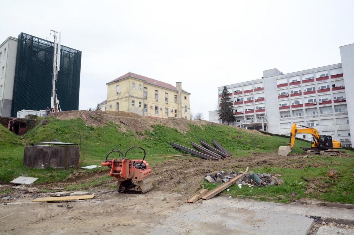 Počela gradnja središnjeg paviljona sisačke bolnice